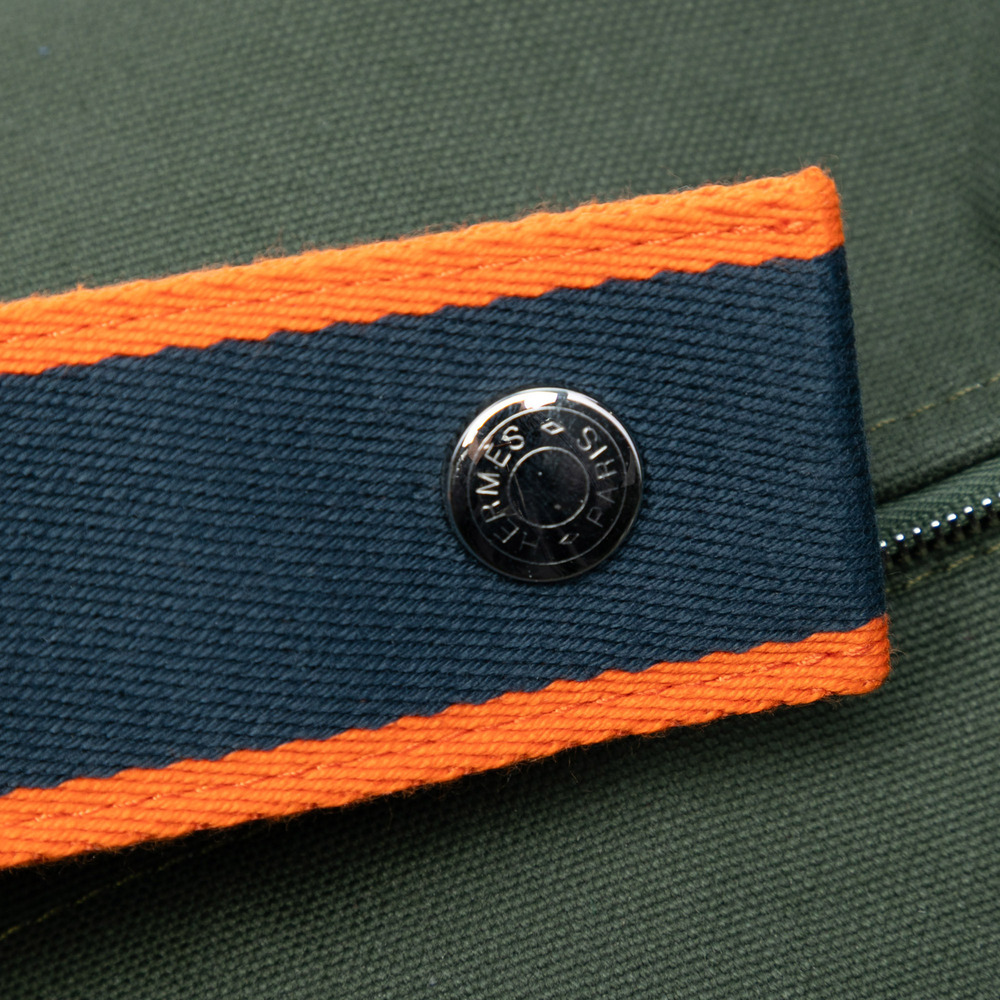 Pre-Loved Hermes Large Toile Bride A Brac Case - Picture 6 of 7